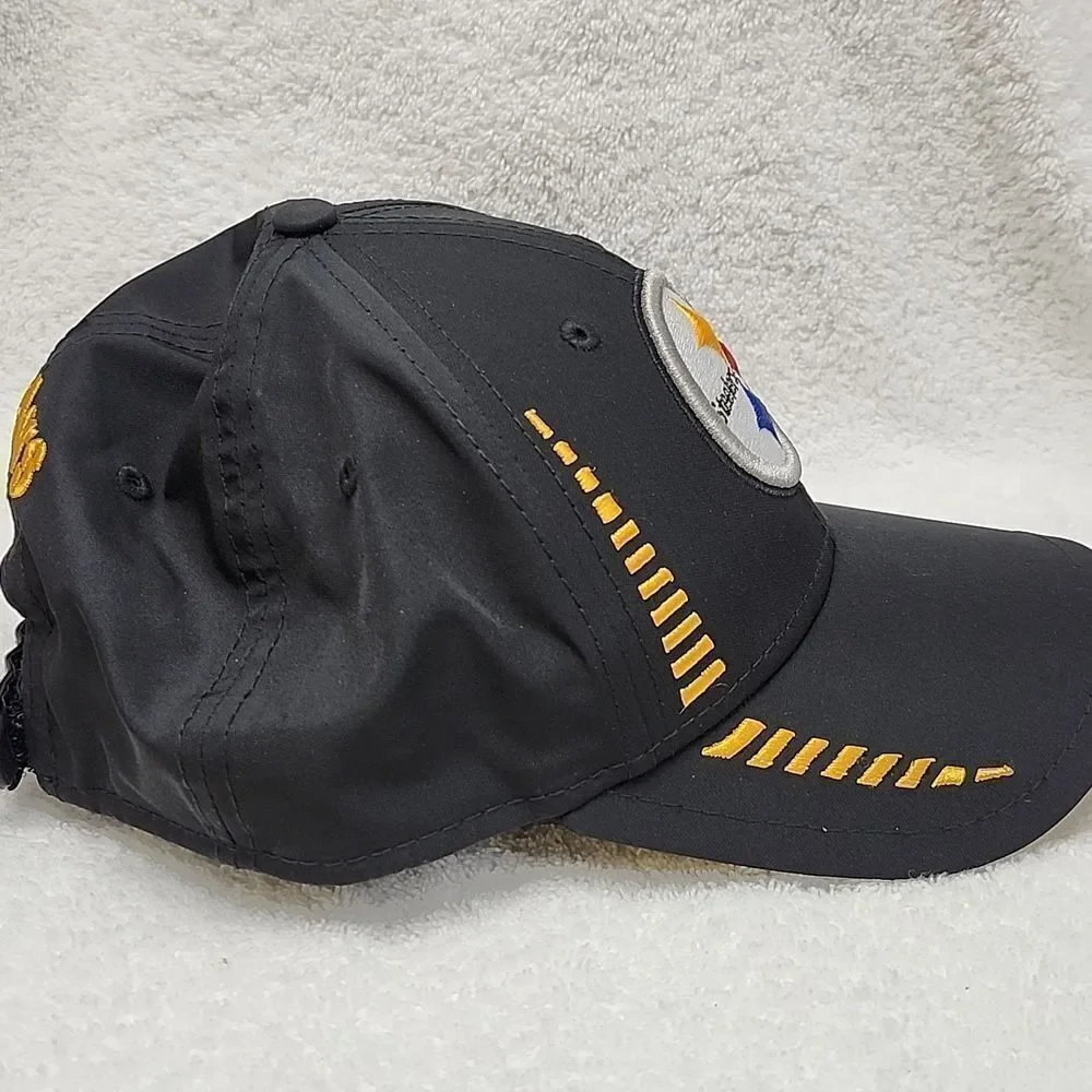 New Era 39Thirty Pittsburgh Steelers YOUTH Velcroback Hat - New